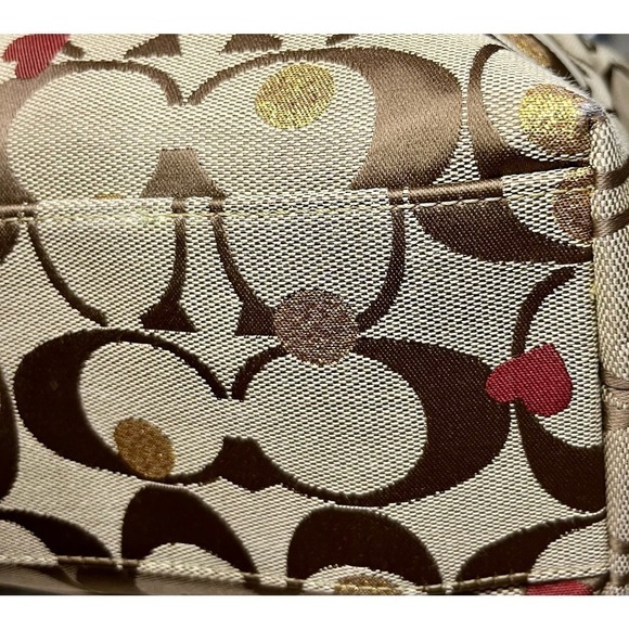 Coach F18870 Laura Signature Secret Admirer Tote & Matching Large Wristlet - Picture 13 of 13